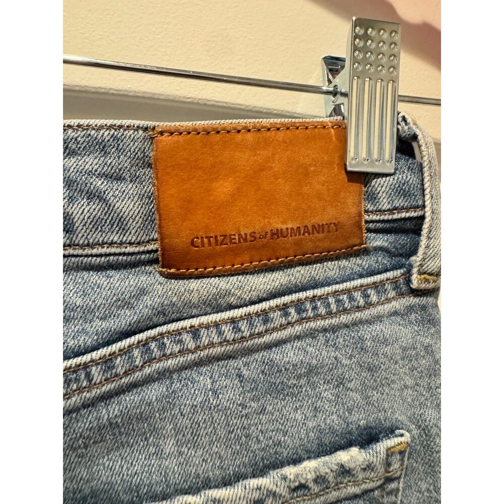 Citizens of Humanity Charlotte Button Fly Distressed Jeans Size 26 - Picture 8 of 11